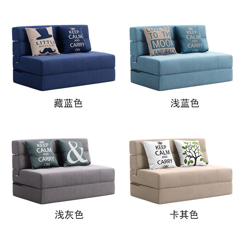 懒沙发床榻榻硬床垫单客厅卧室书房小户型省空间