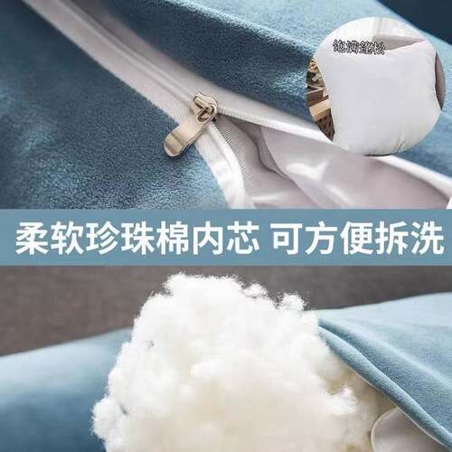 角靠垫沙发抱枕飘靠背腰枕办公室午睡护腰靠背垫枕榻榻软包