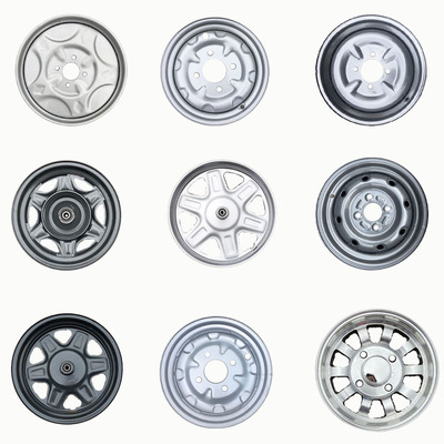 电动三轮车钢圈后轮. 后钢圈后轮毂板轮