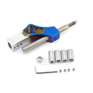 汽车改装烤蓝排挡头延长杆手动自动通用调高度换挡波棍头加长器