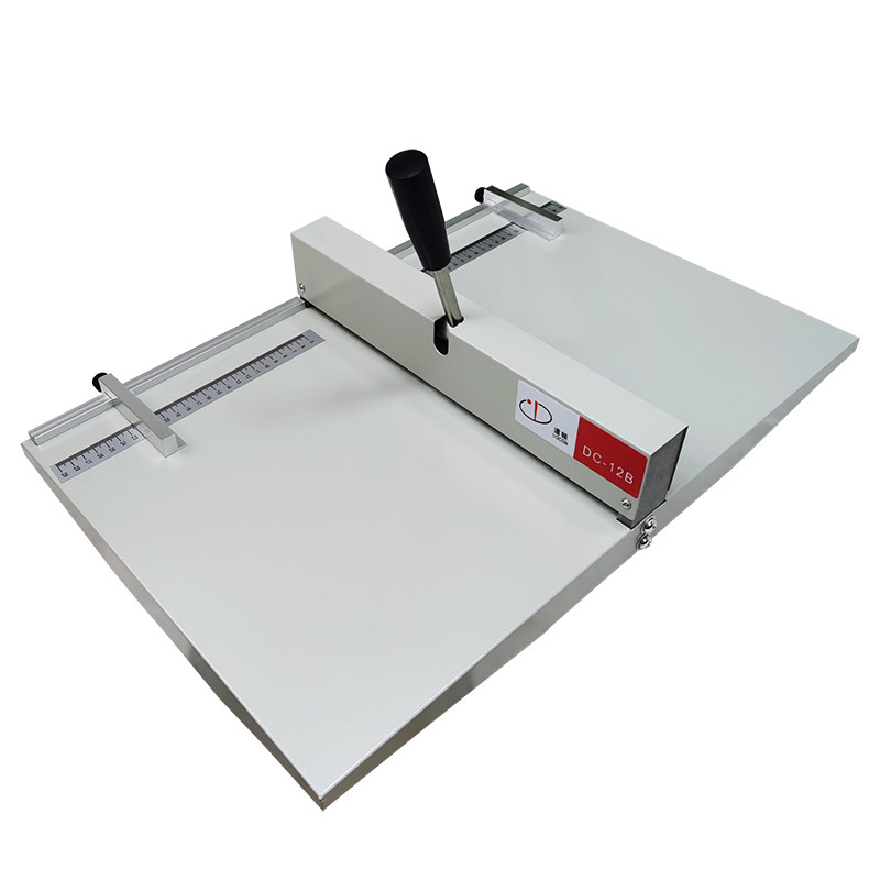 道顿手动压痕机折痕机照片书相册贺卡封面折页装订压线机