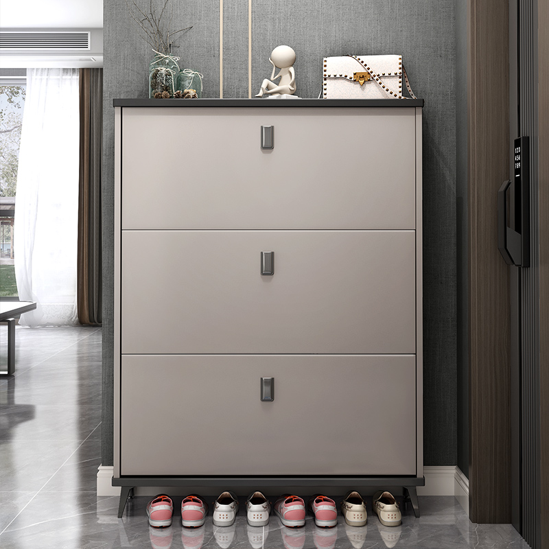 超薄鞋柜家用门口2022新款爆款翻斗式入户玄关柜一体小窄鞋架