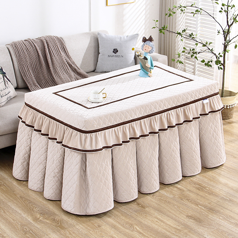 烤火桌罩长方形加绒加厚烤火炉桌布罩烤火罩被22新款电炉罩