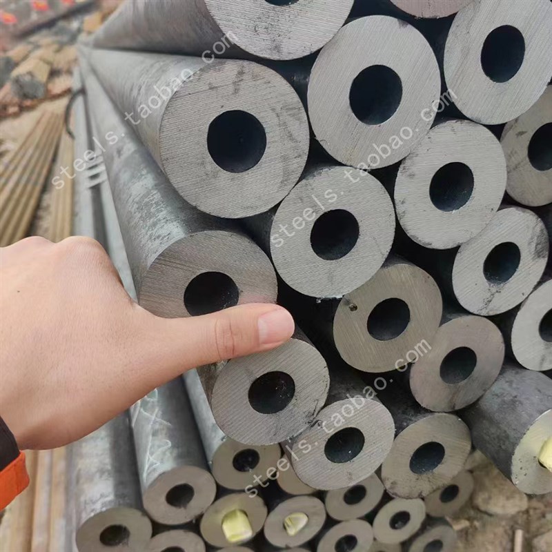 厚壁无缝钢管热轧碳钢gcr15轴承钢管精轧加工2crmo精密光亮5号