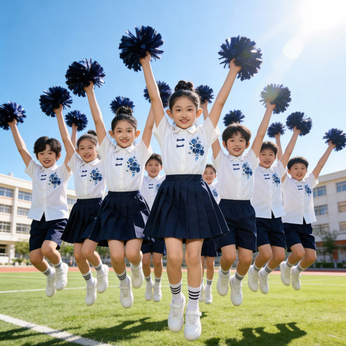 六一儿童啦啦操运动会合唱演出服