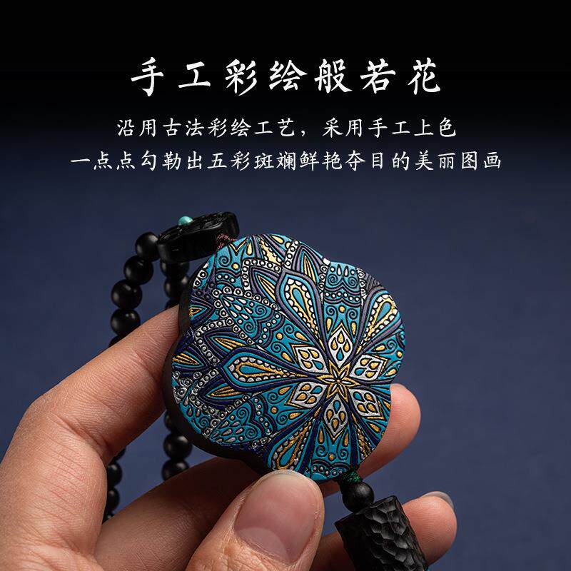 四叶草汽车挂件车载出入平安吊饰2023新款高档车内挂饰手工制作