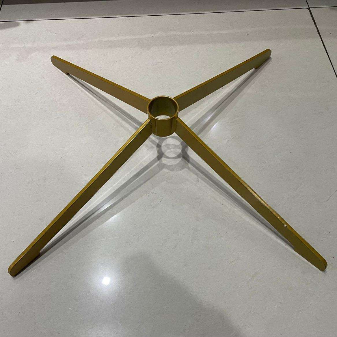 工厂直销沙发椅配件四爪脚休闲椅底座四星脚铁皮脚家具椅子配件