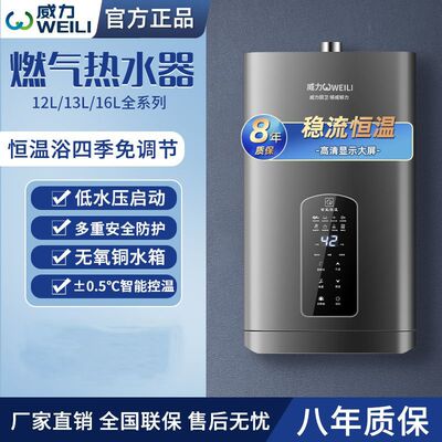 威力燃气热水器家用天然