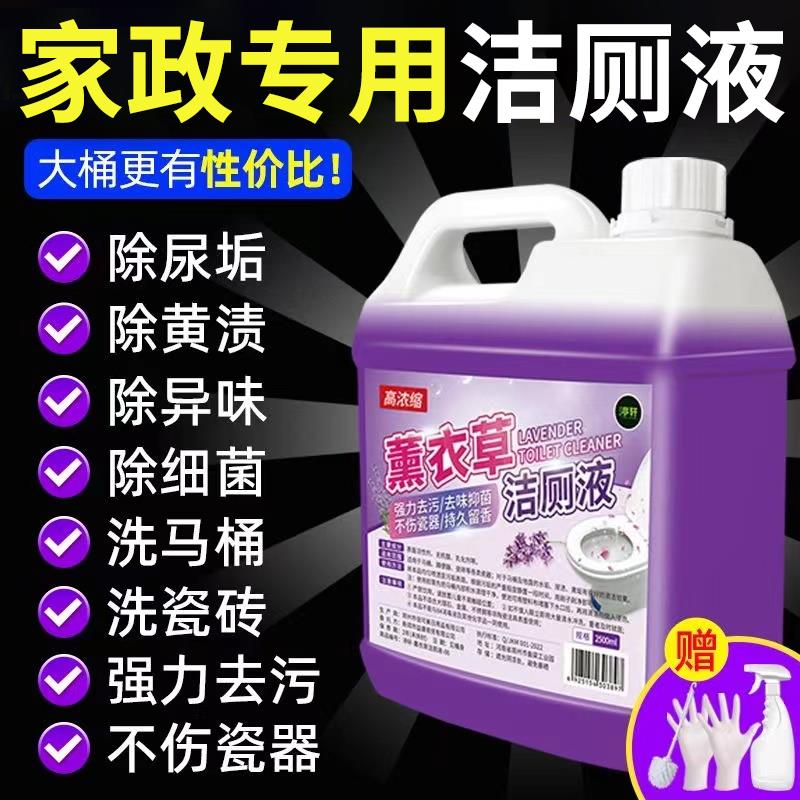 5斤装洁厕灵马桶清洁剂除臭去异味留香强力除垢去黄厕所去污神器
