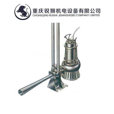 QSB型不锈钢深水潜水射流曝气机不锈钢射流式自吸泵混合曝气器