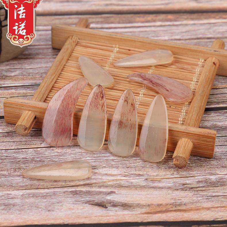 古筝指甲演奏级成人双面弧琵琶指甲初学者儿童摇指义甲大小号