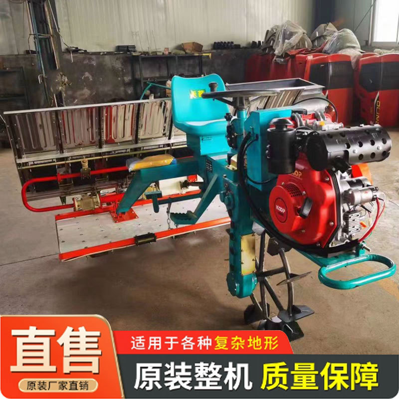 乘坐式电启动高速六行水稻插秧机