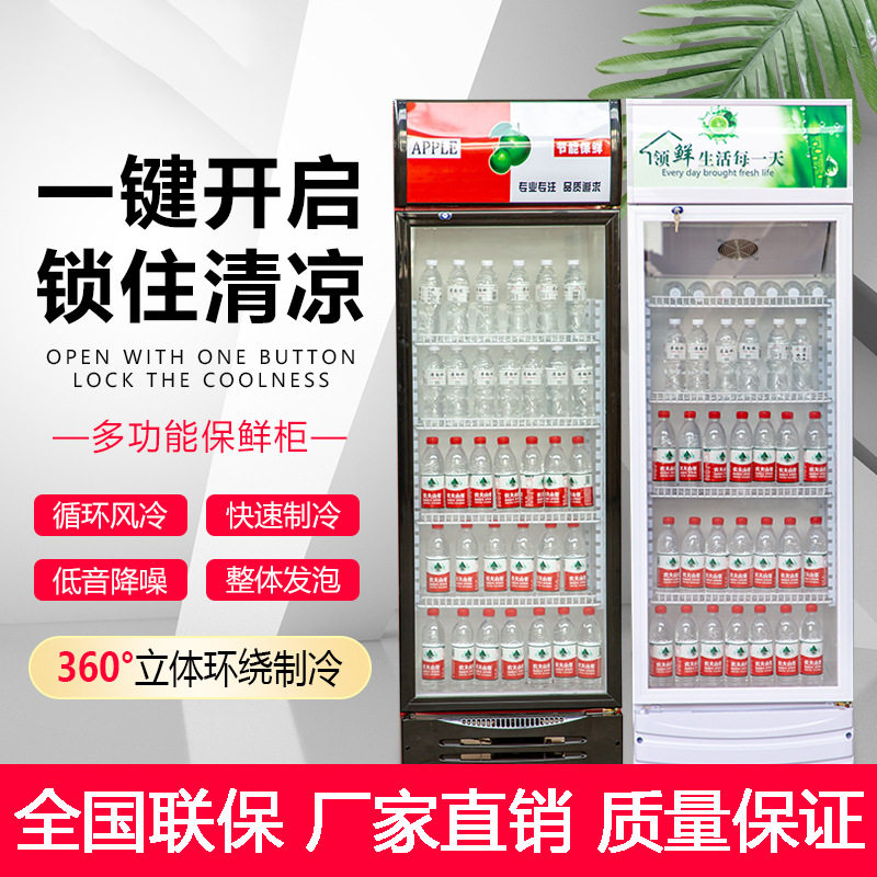 超市商用饮料啤酒冷藏展示冷柜