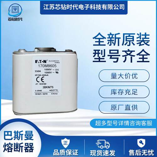 170M8600 170M8601 170M8602 巴斯曼BUSSMANN熔断器保险丝