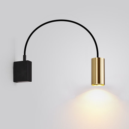 现代北欧轻奢线条餐厅吧台吊灯