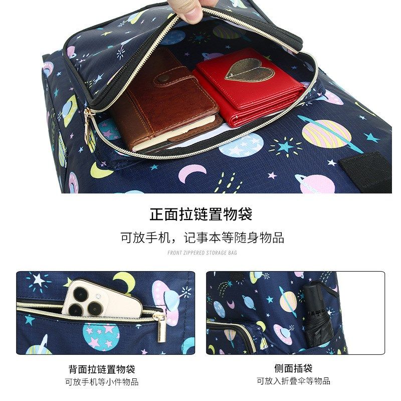 家用买菜小拉车可折叠便携小拖车万向轮拉杆车大容量购物手拉车