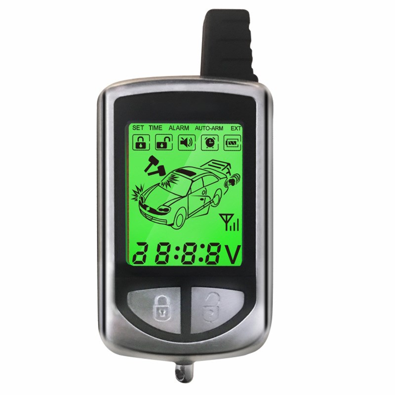 厂家外贸款启动型汽车报警器双向防盗器遥控款式可选NT605S