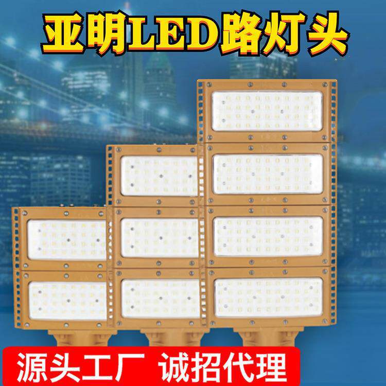 亚明led防爆道路灯化工厂热电厂泛光灯100W200W防爆投光灯