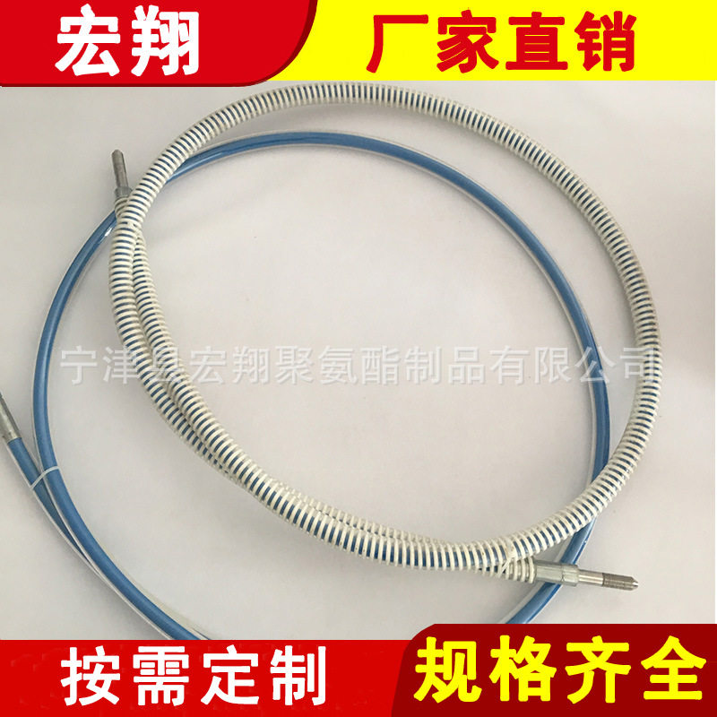 宏翔超高压清洗机软管φ8-8S尼龙树脂高压清洗管260Mpa高压软管