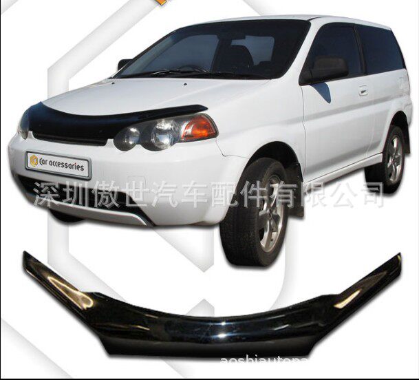 HRV沙石挡砂石挡护板前机盖保护罩装饰引擎盖挡砂板HRV98-05年款