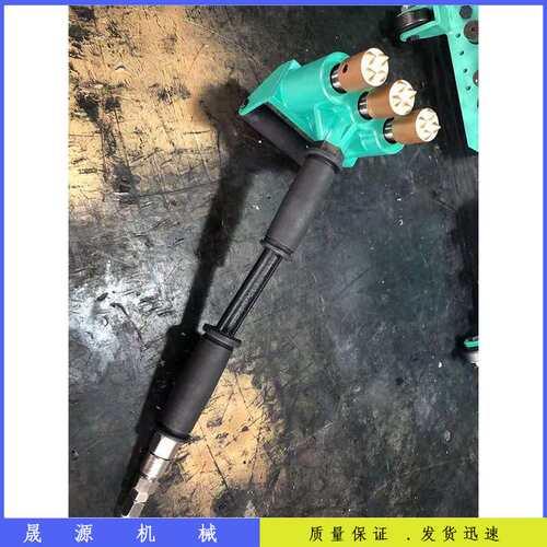 手持式气动凿毛机加强三头混凝土墙面凿毛机路面桥梁荔枝面拉毛机