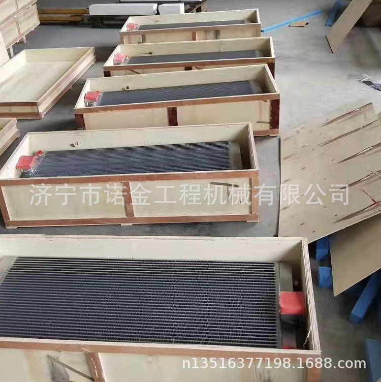 长期销售EC290水箱挖掘机散热器总成济宁诺金工程机械