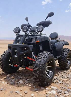 ATV全地形沙滩车大公牛四轮越野摩托车4400w山地景区娱乐电动越野