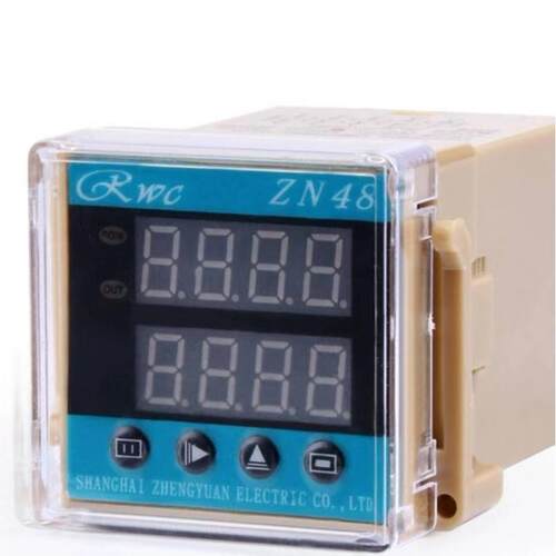 上海征远智能双数显计数ZN48光电感ZN72累时器ZYC04 ZYC48 ZYS48