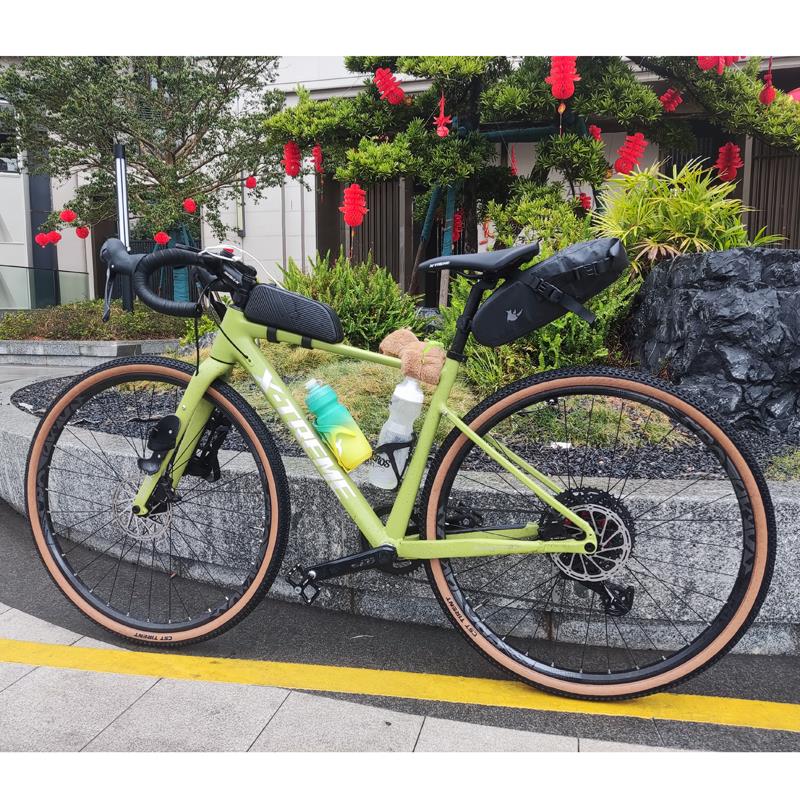 美涵达Xtreme幻影砾石公路自行车瓜车碳叉油碟桶轴半内走骑行通勤