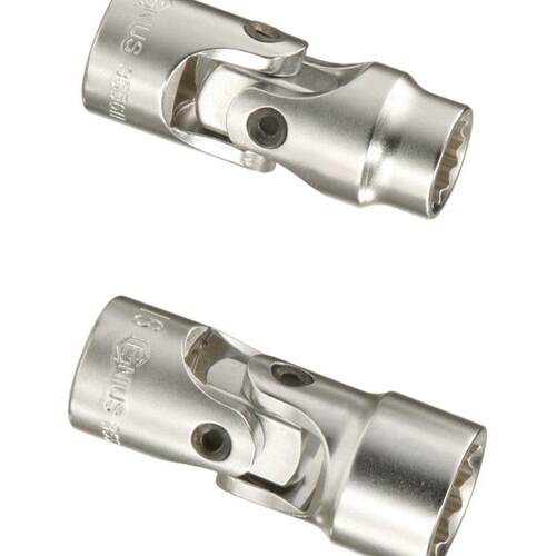 天赋（GENIUS）253506 工具1/4手动公制12角万向套筒
