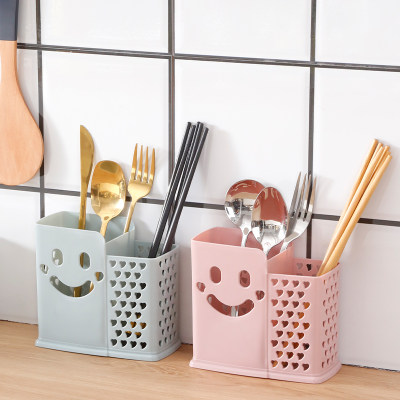 筷子篓置物架壁挂式免打孔沥水