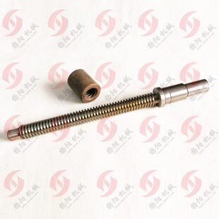 61螺长A4C42尾61罗沙铜架城60母C20*螺纹436B尾60五4丝杆盐座机8