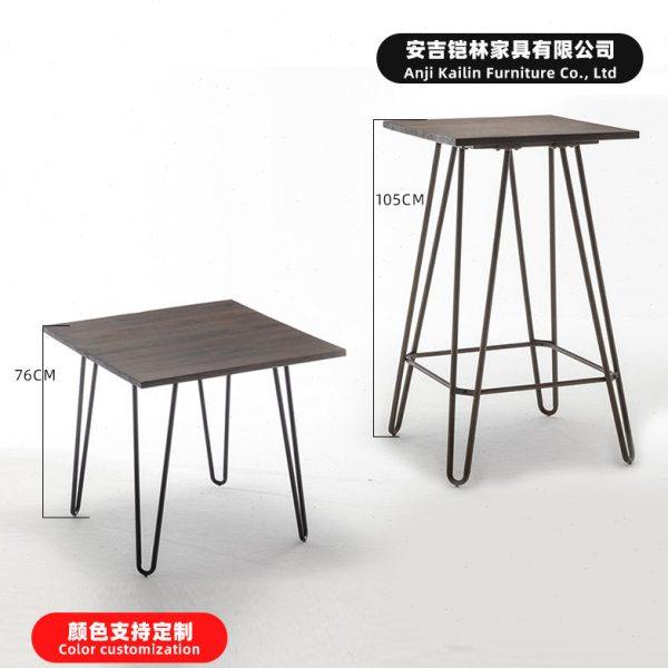 工厂现货铁艺桌欧式工业风餐厅金属铁艺酒吧复古脚吧台桌,商业/办公家具,酒吧桌,淘宝优惠券,粉丝福利购,淘宝优惠卷