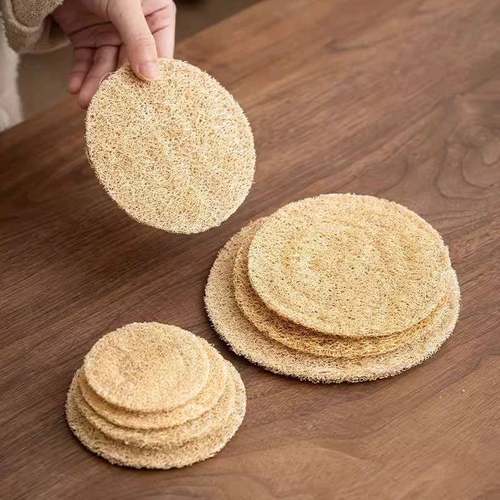 丝瓜络茶壶垫杯垫壶承茶道紫砂壶垫茶席茶杯托 托隔热藤垫竹茶具