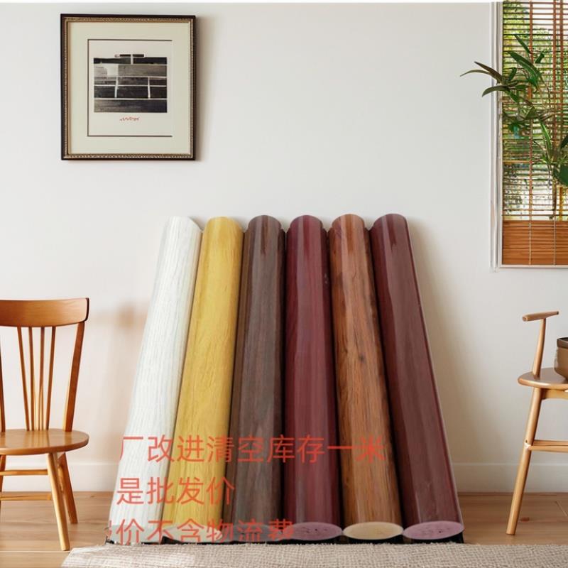 特惠高分子PVC热弯靠墙围护栏杆工程商场消防走廊仿实木楼梯扶手