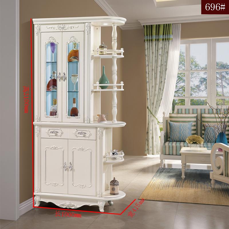 包邮欧式隔断柜客厅屏风进门装饰柜酒柜双面鞋柜间厅柜门厅柜玄关