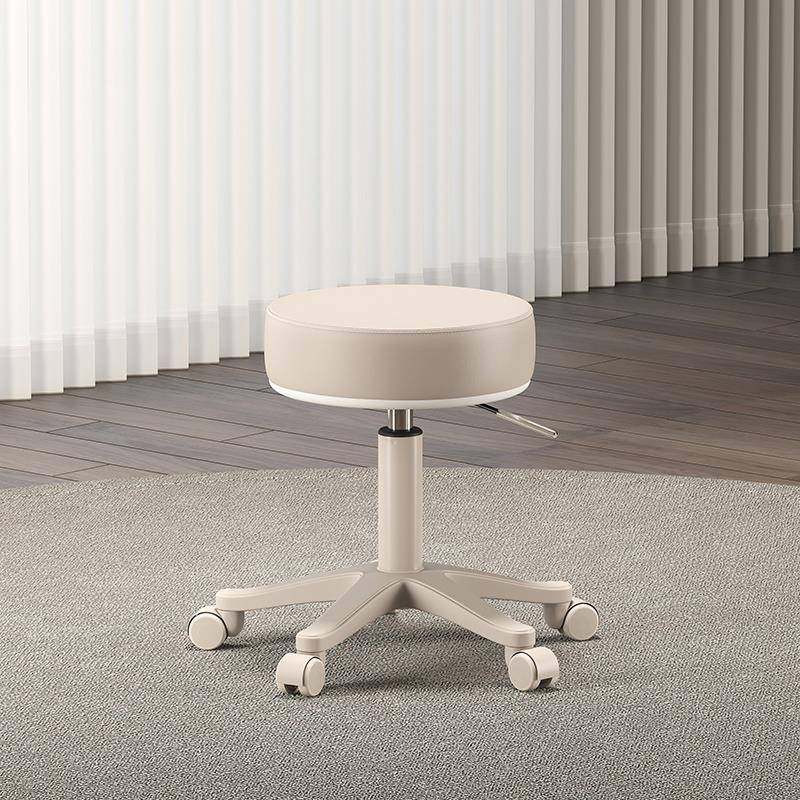 美容凳子美容院专用凳子升降大工椅滑轮美发美甲理发店家用圆椅子