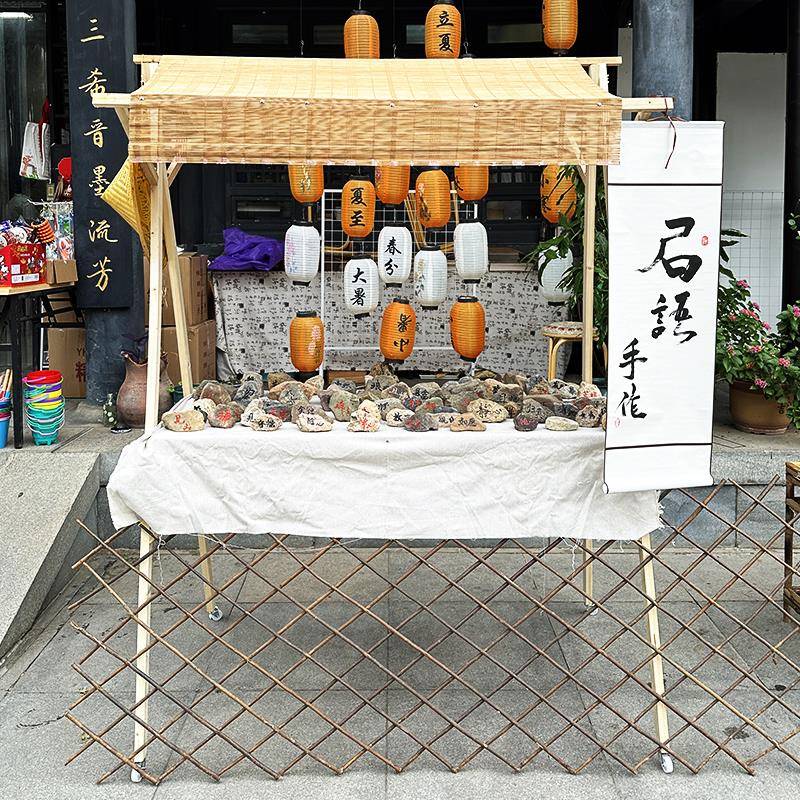 集市摊位展示架市集夜市摆摊架子花车促销展示台地摊车移动可折叠