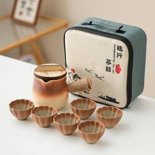围炉煮茶壶烤奶罐罐壶全套便携式 高温炭烧侧把壶家用茶壶 茶具套装