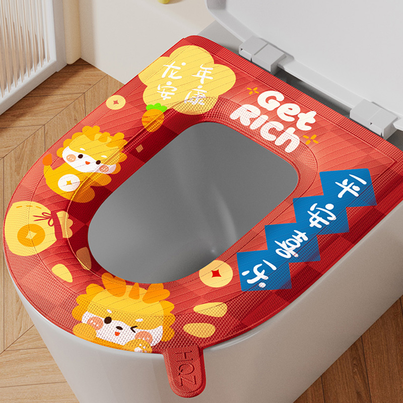 新年马桶垫冬季2024新款家用