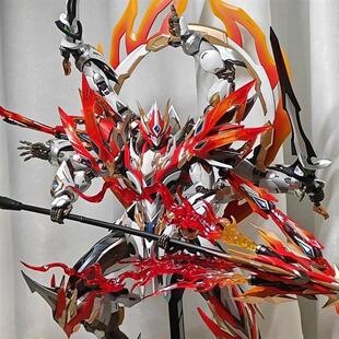 高达模型盲盒玩具三国魔动核拼装模型白起曹仁吕布手办随机福袋男