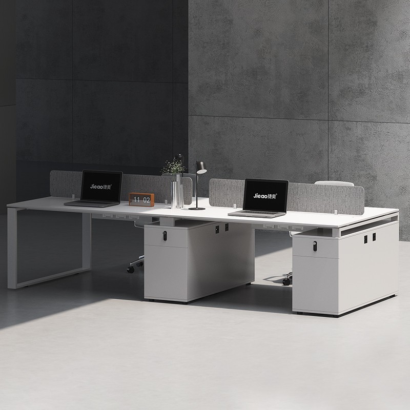 职员办公桌椅现代办公桌人位设计师办公室屏风员工桌人