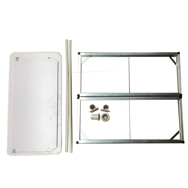 铝合金促销台展示架摺叠展台展示台超市试吃台可携式展销桌促销桌