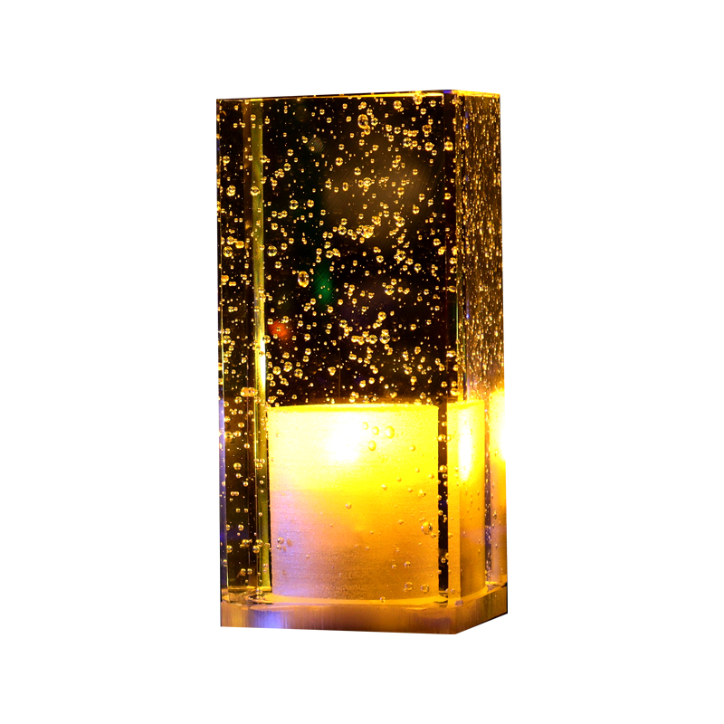 led充电酒吧台灯创意水晶灯吧桌面装饰灯桌小夜灯桌灯氛围灯