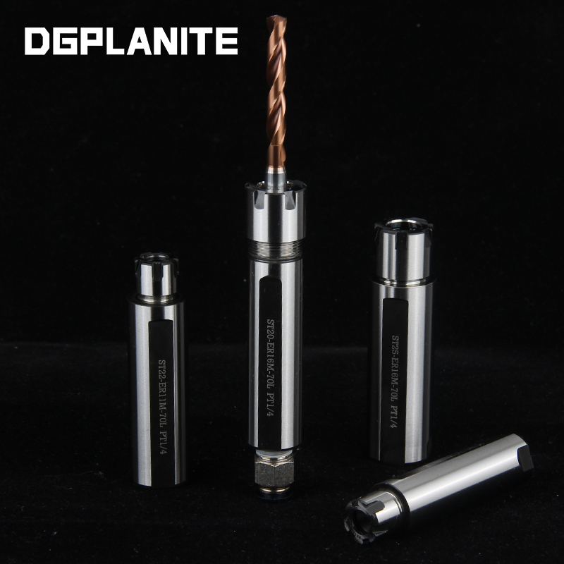 高精度走心机延长杆er1头单头内冷数控车床走芯机钻夹刀杆er11