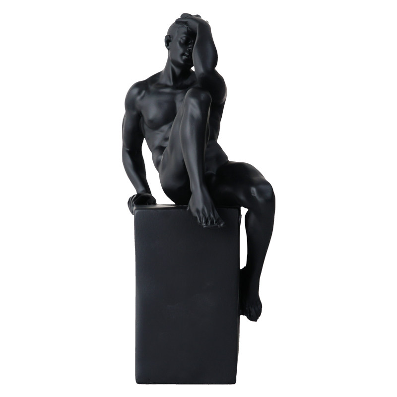 现代抽象雕塑人物装饰品样板房茶几酒柜客厅卧室书柜小,家居饰品,装饰摆件,淘宝优惠券,粉丝福利购,淘宝优惠卷