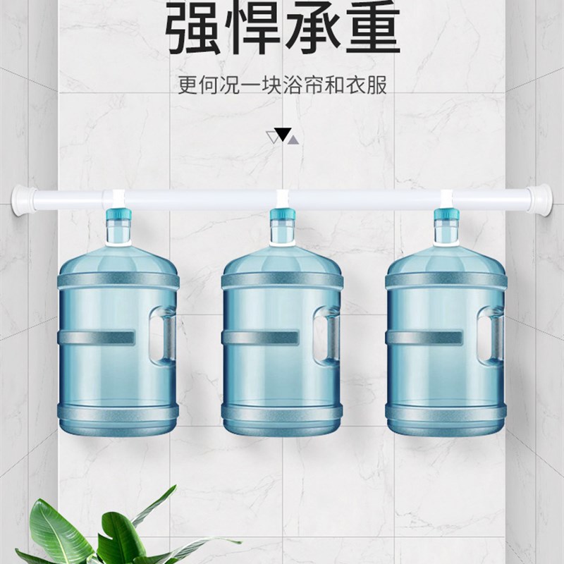 浴帘防水防霉布装免打孔浴室卫生间洗澡淋浴帘子挂帘隔断帘挡水