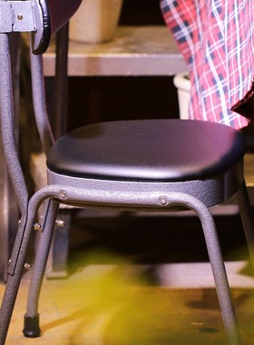 Moll飞机头 DULON金属U座面高脚吧凳 工业咖啡厅家用复古椅子