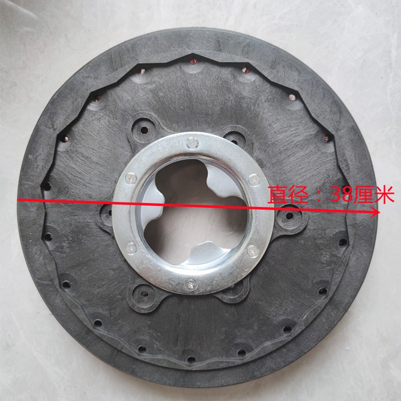 17寸175纯丝刷盘bf522刷地机刷扣洗地机毛刷bf521钢丝刷全国