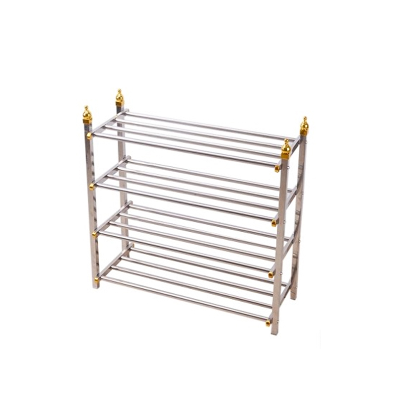 不锈钢鞋架多层杂物架鞋架鞋架家用宿舍鞋柜鞋架子浴室架